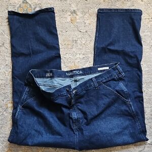 Nautica Relaxed Blue Jeans Timeless Comfort